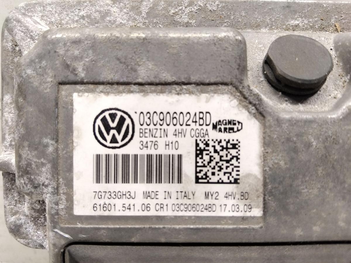 VW Golf 6 1K original Motorsteuerger&auml;t 03C906024BD 1.4 59kw CGGA BJ2009
