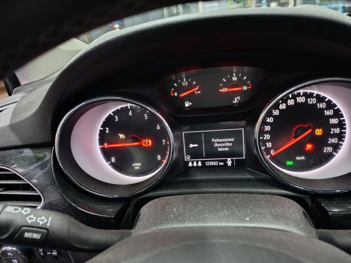 Opel Astra K original Kombiinstrument Tacho 1.4l 92kW Benzin 39143410 Bj 2018