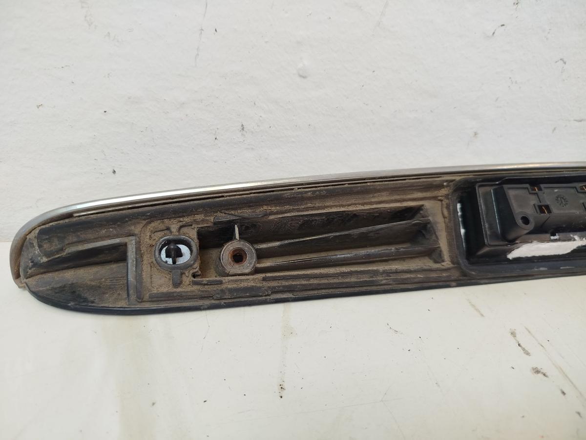 Mercedes A-Klasse W169 Mopf Griffleiste Heckklappe Chrom Taster &Ouml;ffner OEM