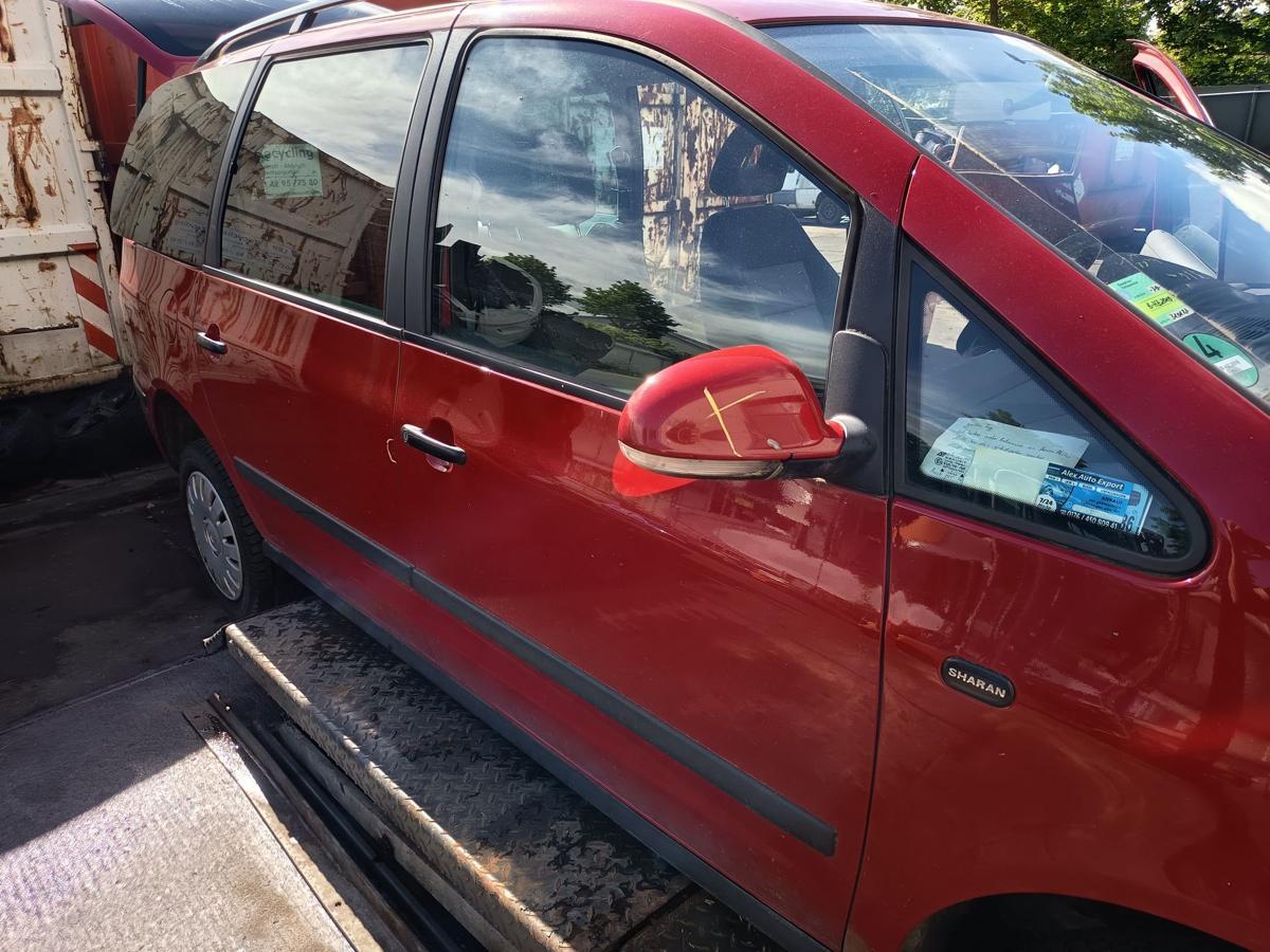 VW Sharan 7M original T&uuml;r vorn rechts Beifahrer Rohbau K3A Paprikarot Bj 2005
