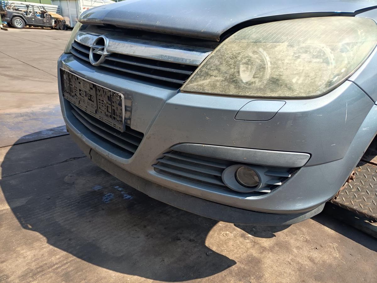 Opel Astra H original Sto&szlig;stange vorne Z163 Lichtsilber vor Facelift Bj 2007