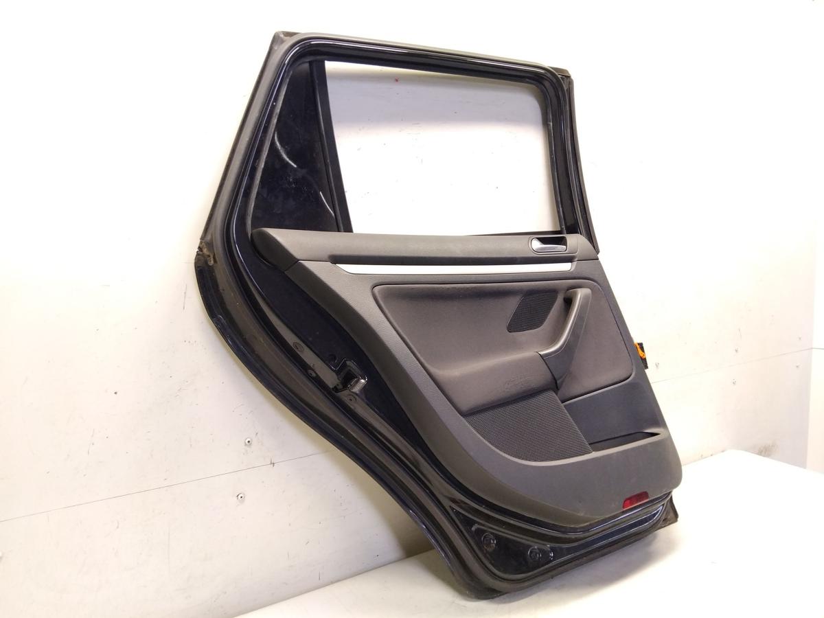 VW Golf 6 Variant Golf 5 Variant Tür hinten links LC9X Deepblack BJ2008