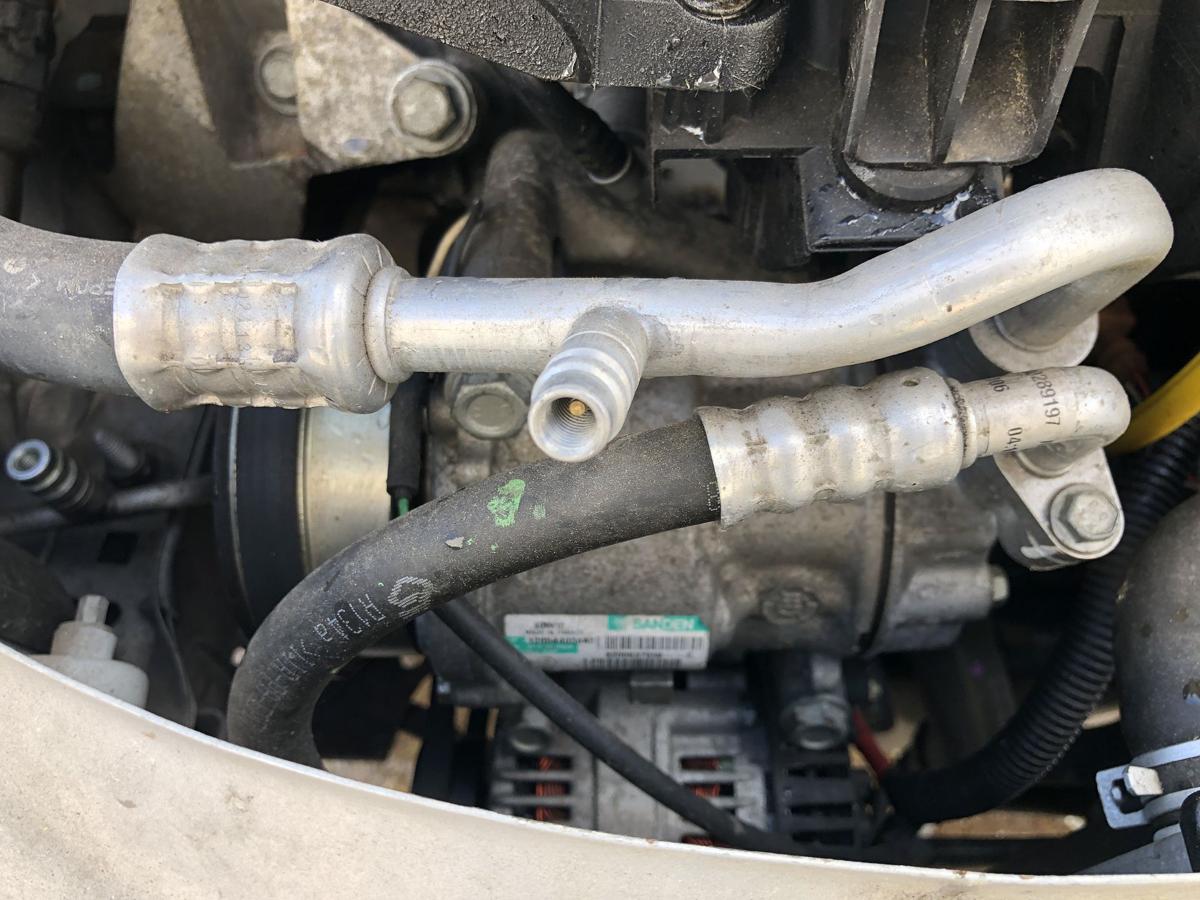 Renault Twingo I original Sanden Klimakompressor 8200037058 Bj 2006