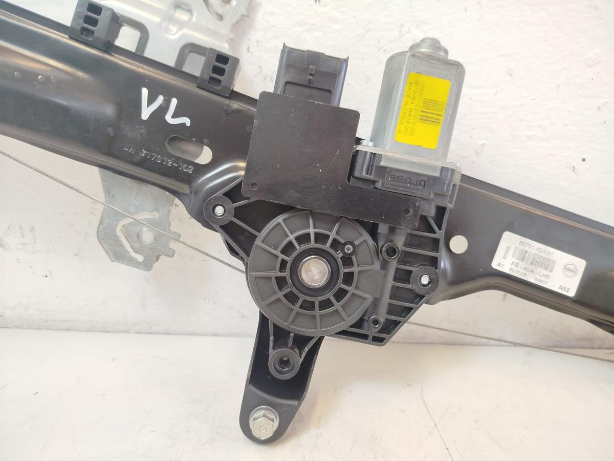 Nissan Qashqai J11 Fensterheber vorn links Fahrert&uuml;r elek Motor mit Mechanik