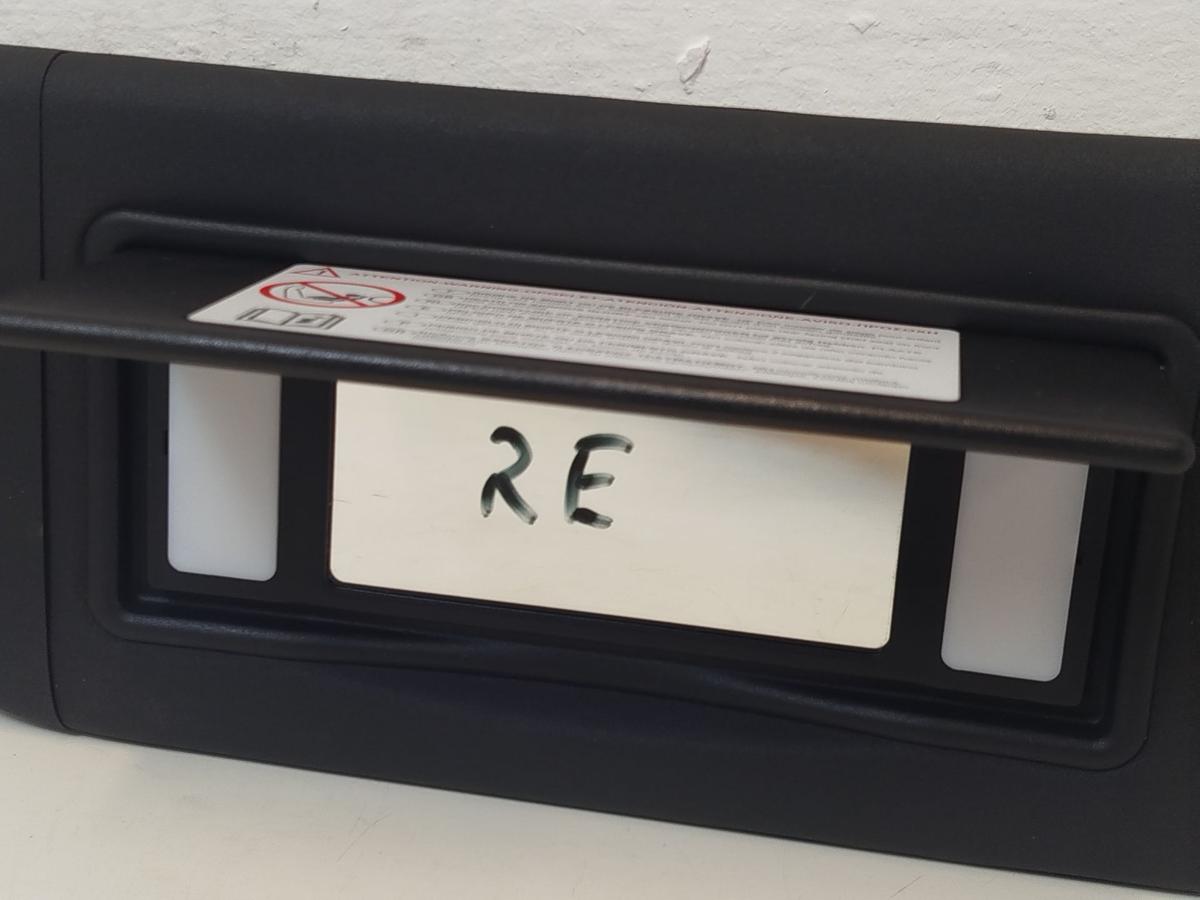 Citroen DS3 Sport Chic Sonnenblende vorn rechts Beifahrerseite schwarz Spiegel