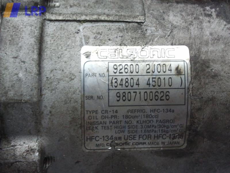 Nissan Primera P11 original Klimakompressor 9807100626 CALSONIC BJ1999