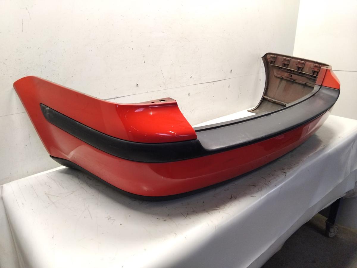 VW Golf 4 Kombi Variant original Sto&szlig;f&auml;nger Sto&szlig;stange hinten flashrot Bj.1999