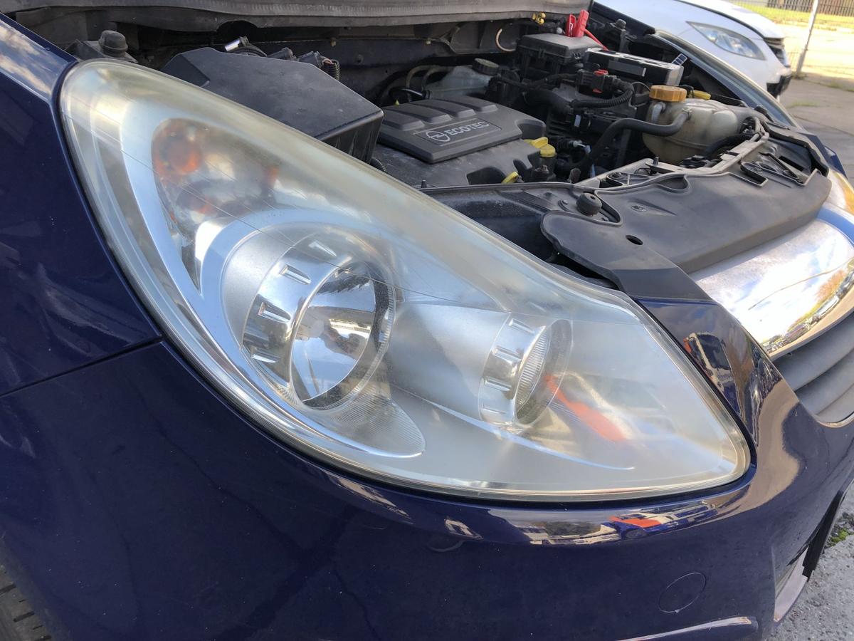 Opel Corsa D Scheinwerfer rechts Frontscheinwerfer Halogen OEM Trüb bis 2010