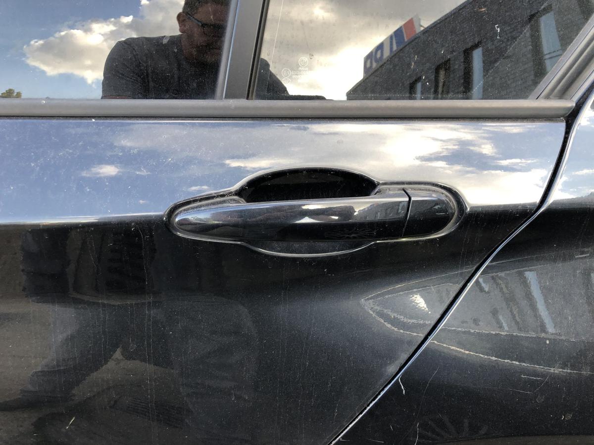 BMW 1er F20 Tür hinten links Fondtür im Rohbau 475 Blacksaphire Metallic
