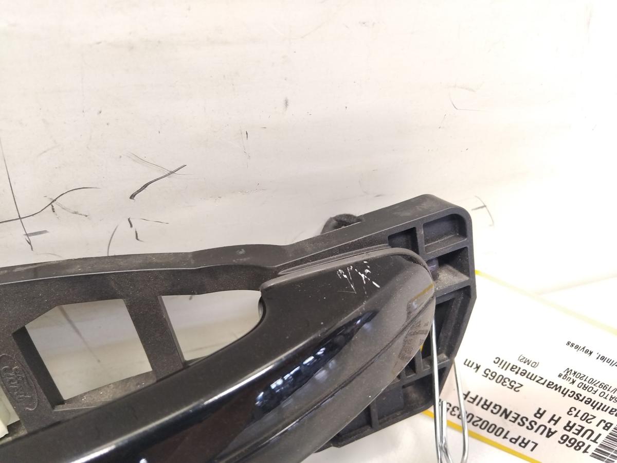 Ford Kuga II original T&uuml;rgriff hinten rechts pantherschwarz mit Tr&auml;ger BJ2013