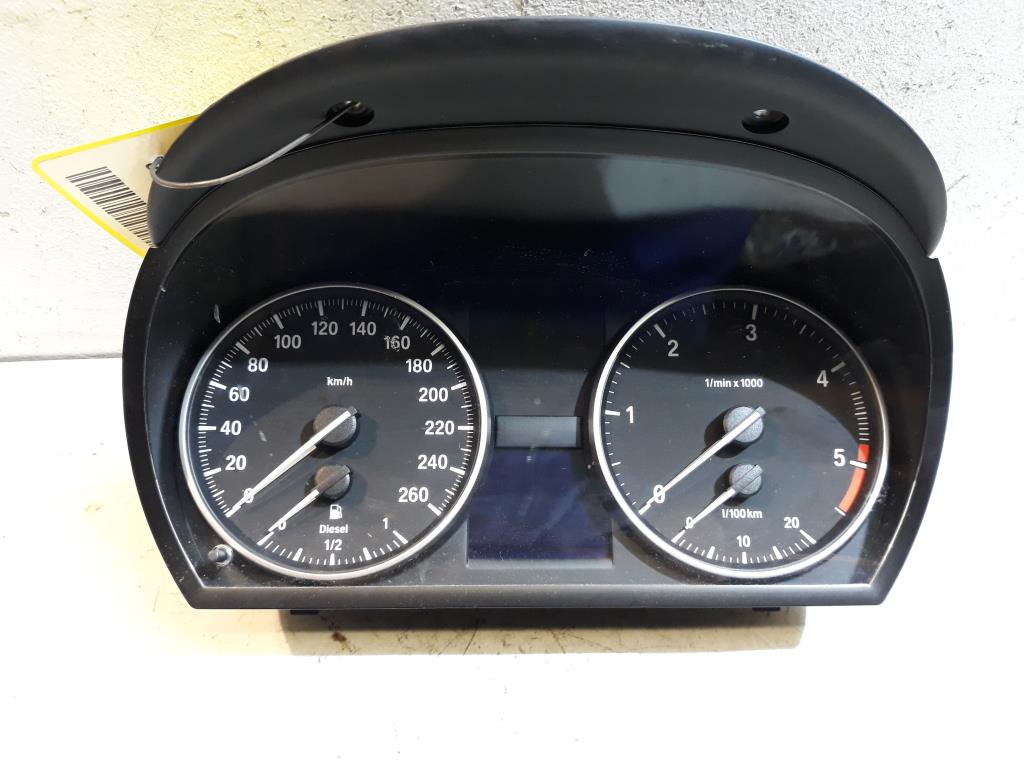 BMW 3er E91 BJ 2008 Kombiinstrument Tacho 2,0D 130KW 9166846