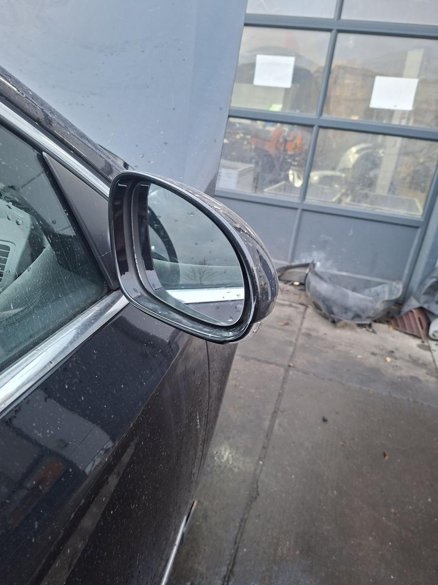 VW Passat 3C Variant original Au&szlig;enspiegel rechts elektrisch 041 brillantschwarz