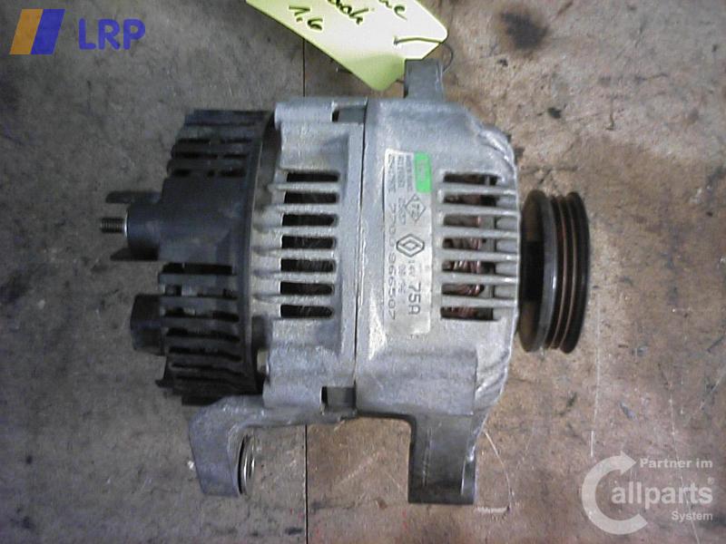 Renault Megane Coach BJ 1996 Lichtmaschine Generator 75A 1.6 66KW 7700866507 25411797E