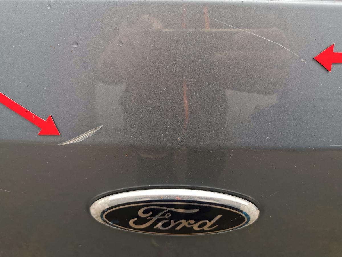 Ford Fuison JU2 Heckklappe Klappe Deckel hinten Kofferklappe J4 HellblaumetTonic