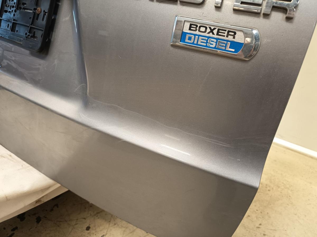 Subaru Forester SH orig Heckklappe Heckdeckel C6Z-Steel silver met Bj 2010