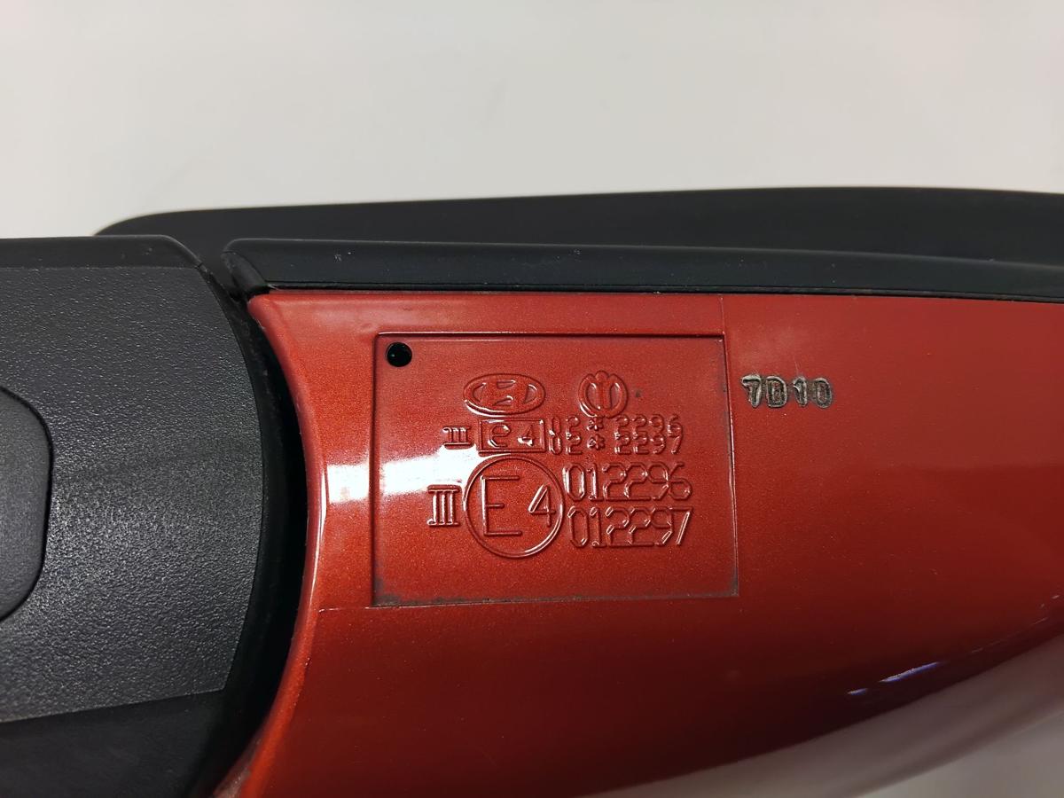 Hyundai Accent 3 MC orig Au&szlig;enspiegel rechts elektrisch&beheizt BJ2007 N8 Tango Red