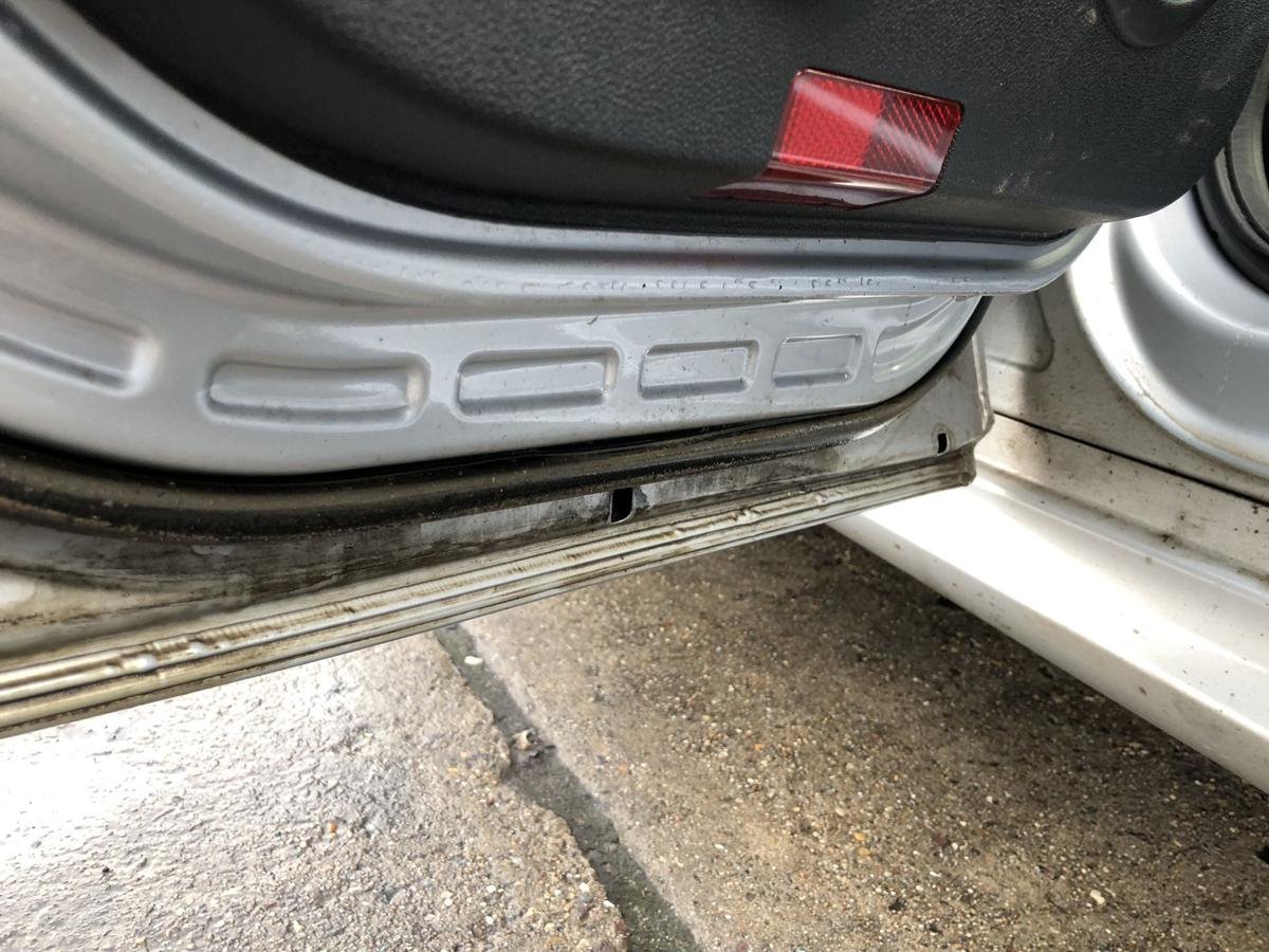 Mercedes A Klasse W169 T&uuml;r hinten links Fondt&uuml;r Polarsilber Rohbau