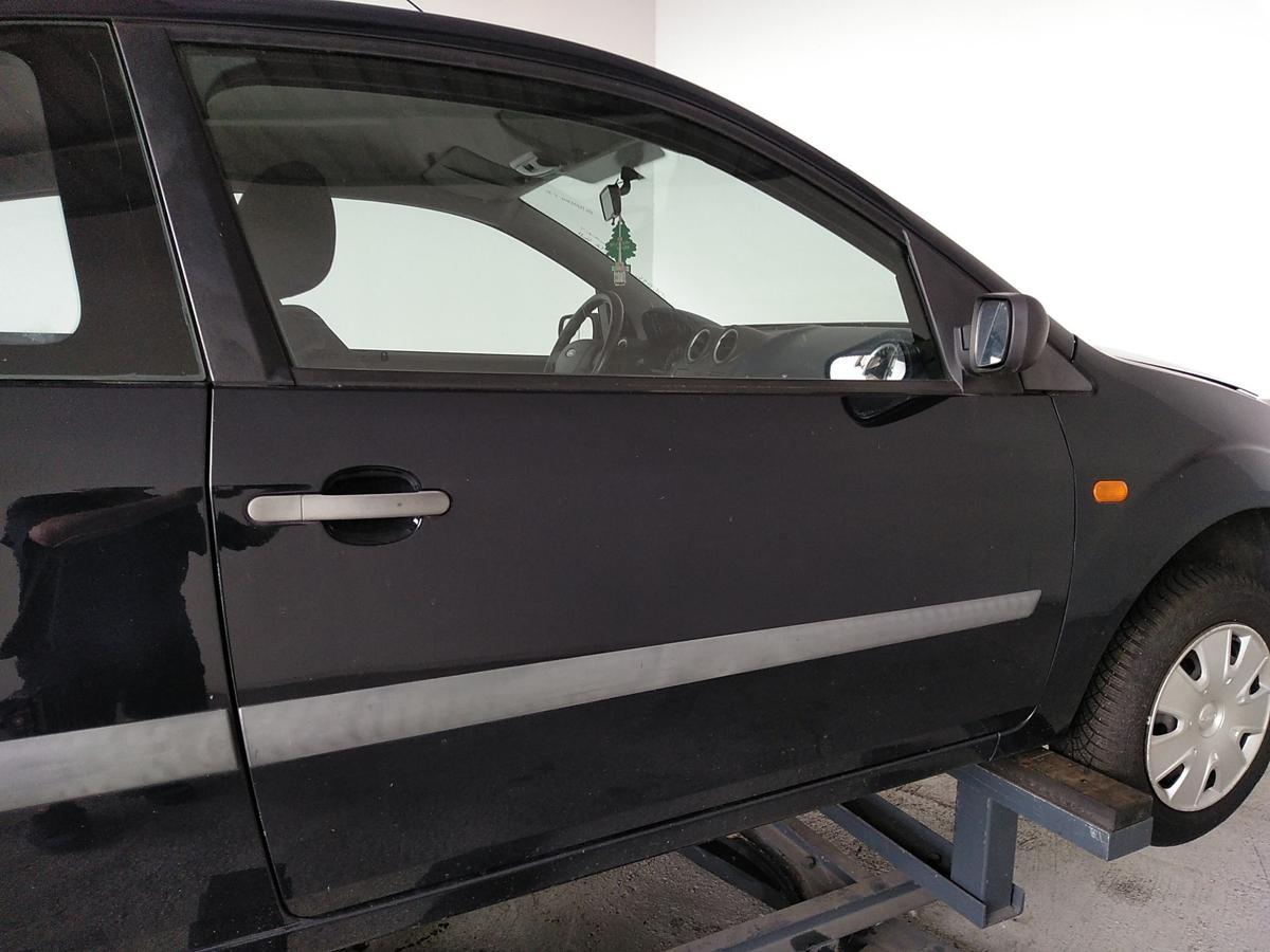 Ford Fiesta JD T&uuml;r vorn rechts Beifahrert&uuml;r 3-t&uuml;rig dunkelblau Bj.2006
