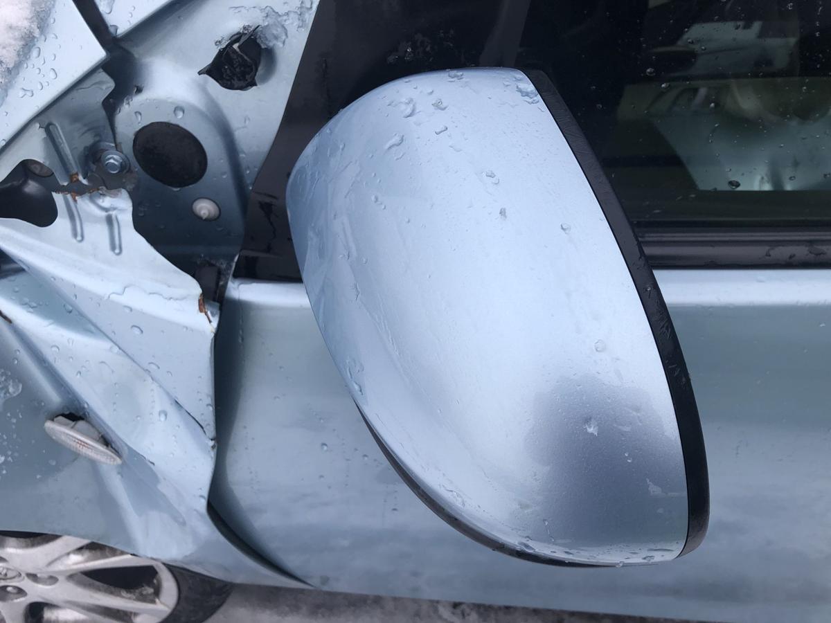 Mazda 2 Typ DE Au&szlig;enspiegel links elektrisch Spiegel Seitenspiegel 33Y Blau