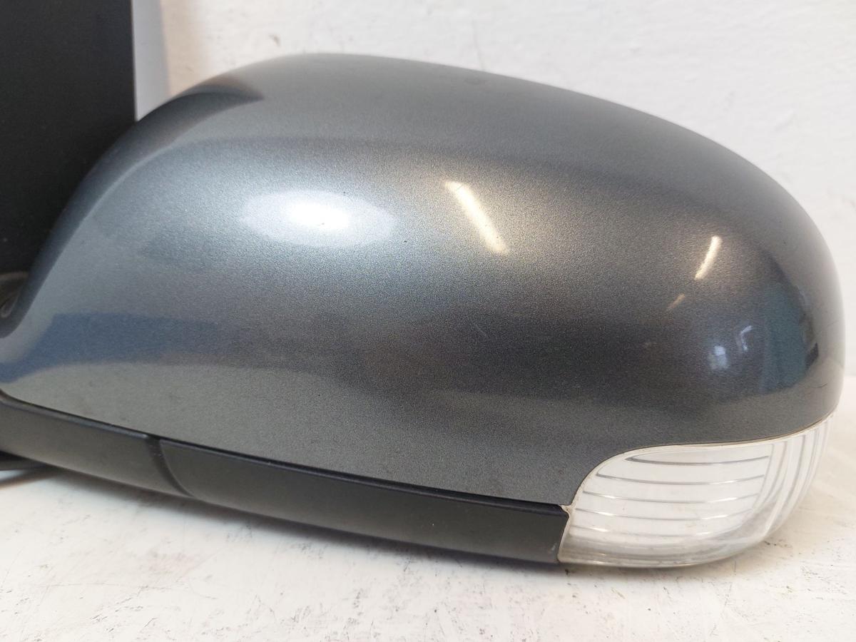 VW Touran 1T 1T1 Au&szlig;enspiegel links R&uuml;ckspiegel elektrisch LD7X Platinum Grey