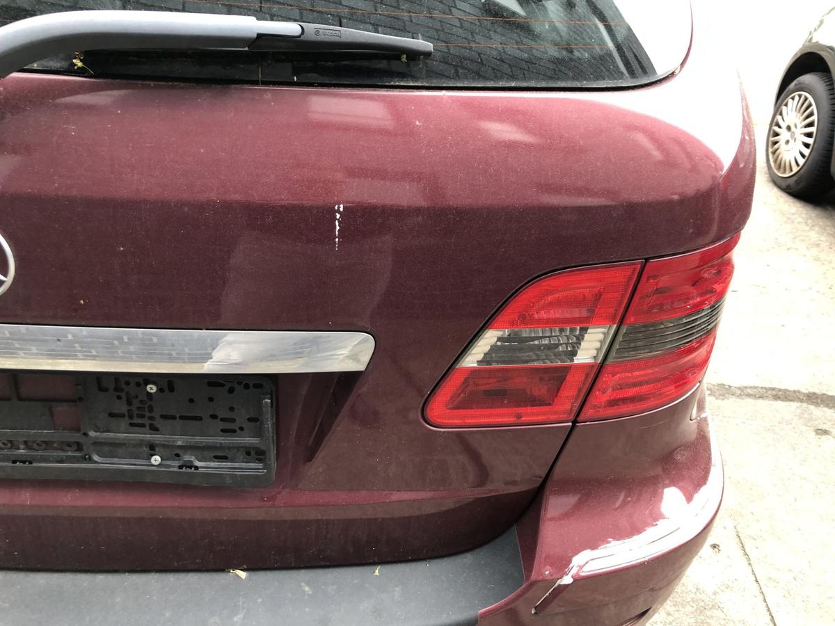 Mercedes B Klasse W245 Heckklappe mit Heckscheibe 597 Saturnrotmet Rohbau