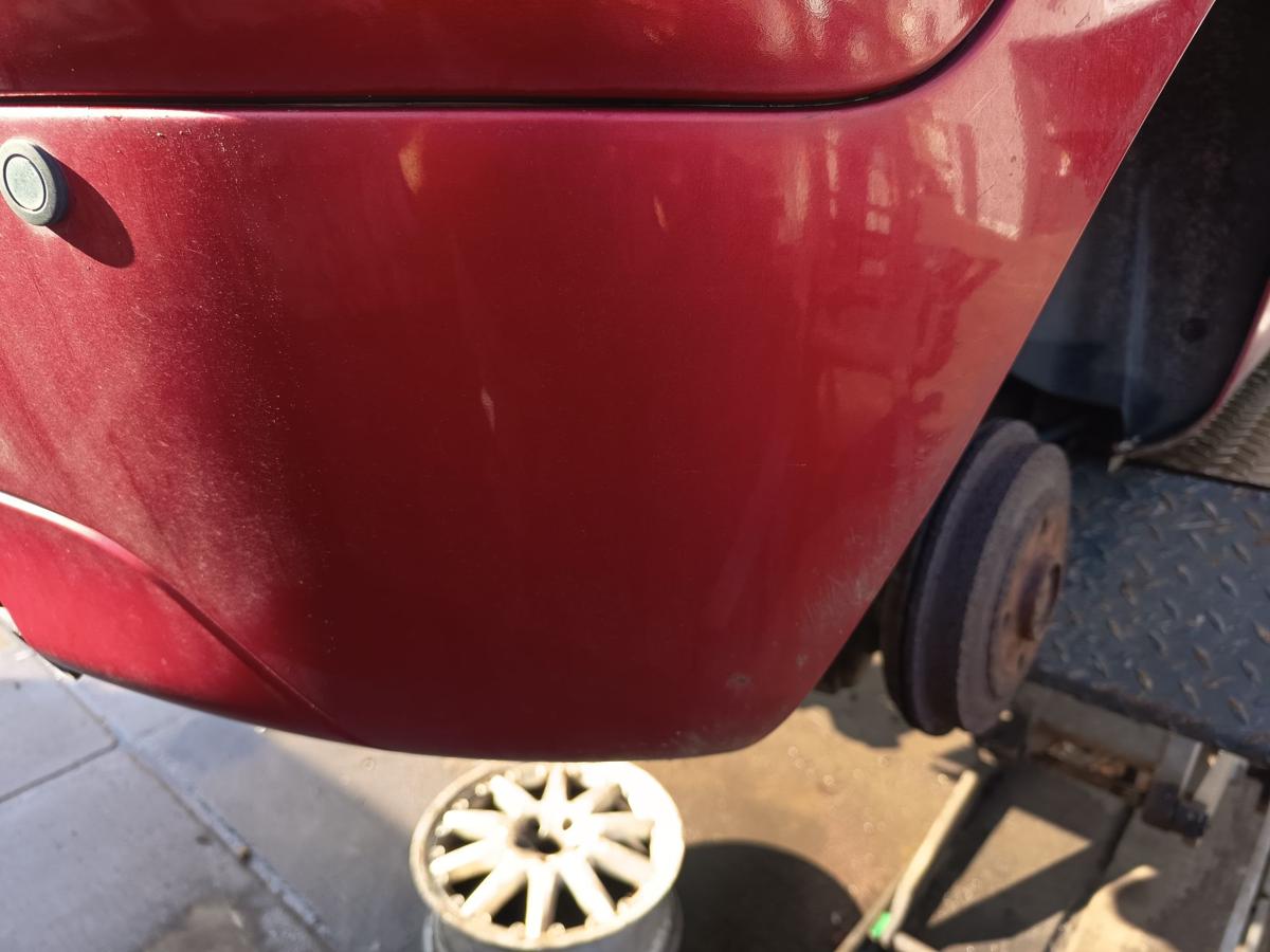 Citroen C3 original Sto&szlig;stange F&auml;nger hinten Heck EKQ Luziferrot Bj 2007