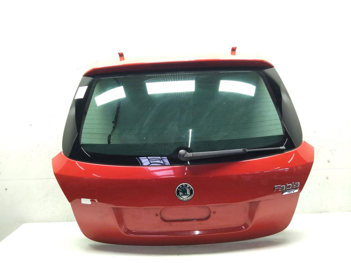 Skoda Fabia 2 Kombi 5J Heckklappe coridarot LF3K mit Heckscheibe Bj.2008