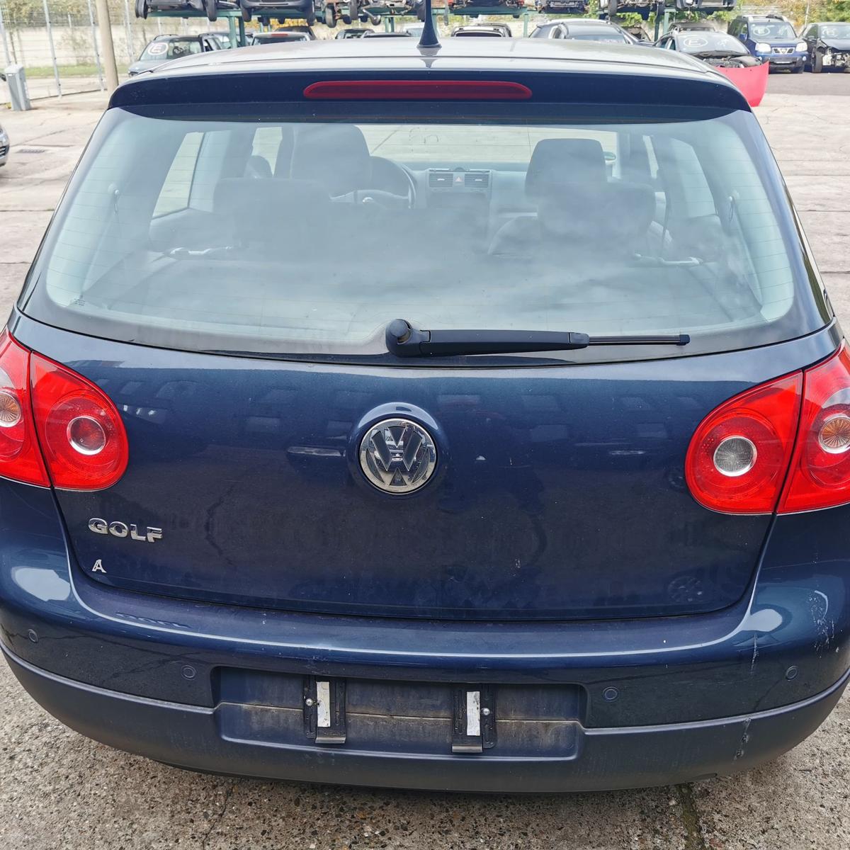 VW Golf V 5 1K Heckklappe Klappe Deckel hinten 3 Türer LC5F Bluegraphit Perl