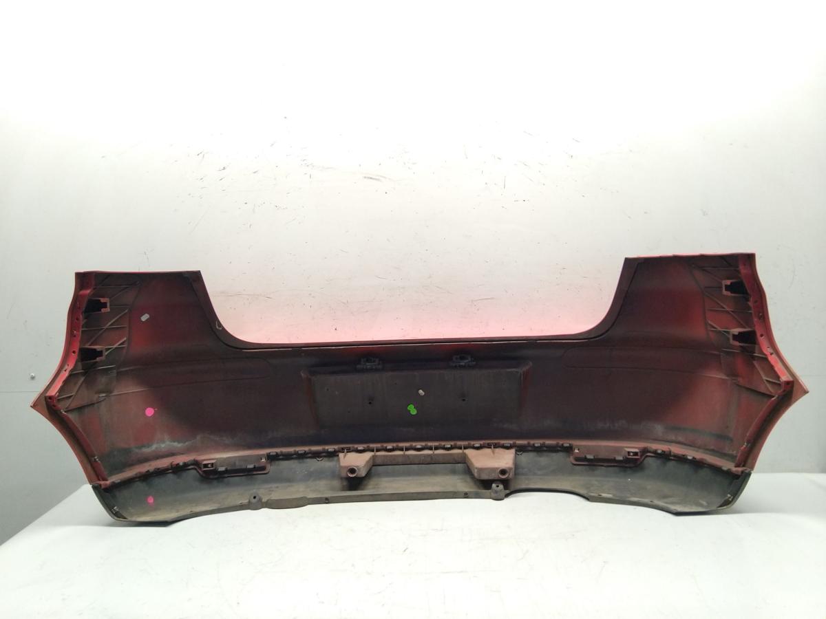 Seat Ibiza III 6L original Stossf&auml;nger Sto&szlig;stange hinten flashrot LP3G BJ2002