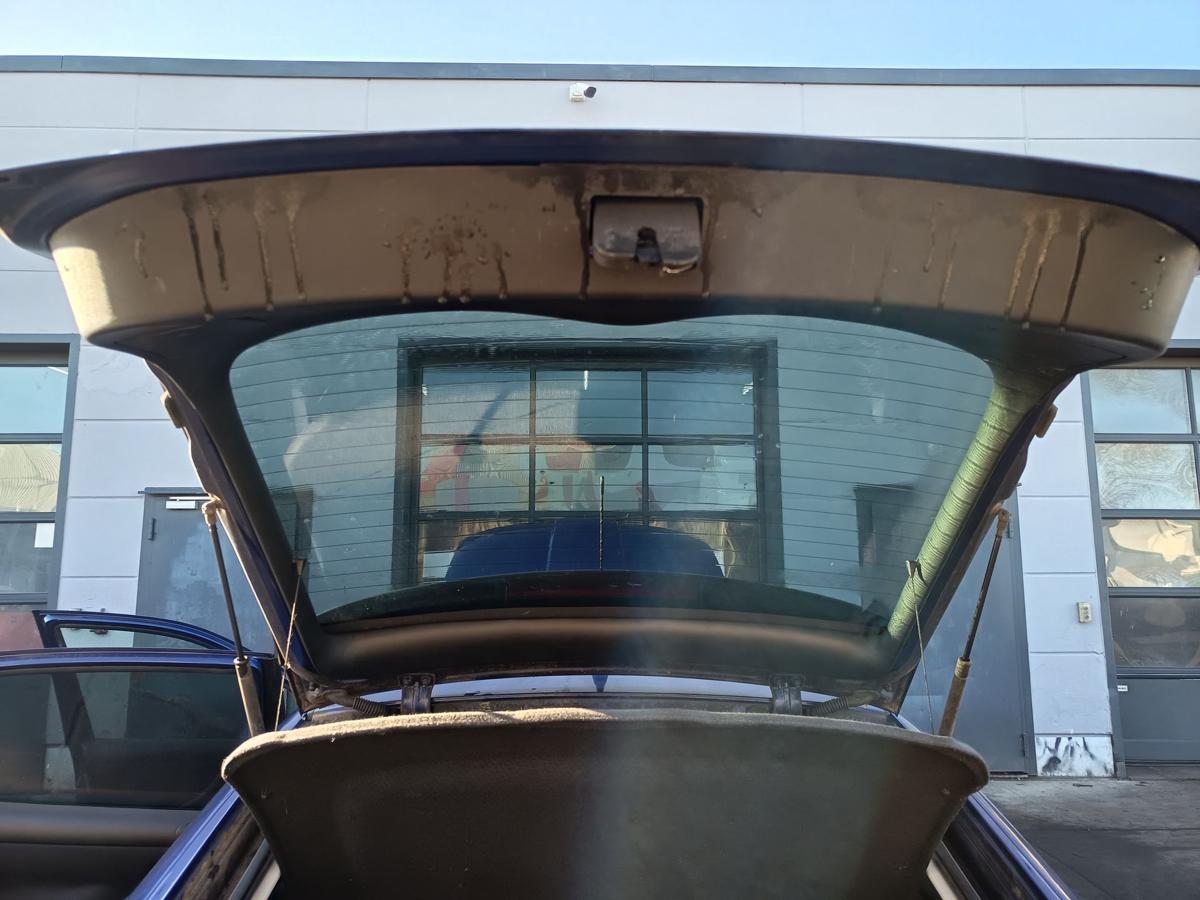 Seat Leon 1M original Heckklappe mit Scheibe S5S Almeriablau Bj 2005