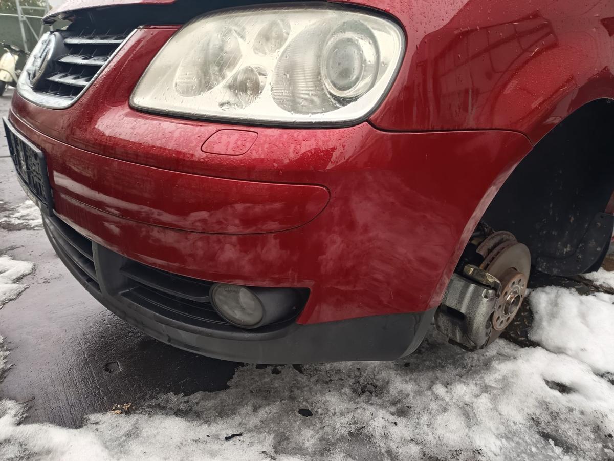 VW Touran 1T original Sto&szlig;stange F&auml;nger vorn/Front A3W Red Spice Bj 2004