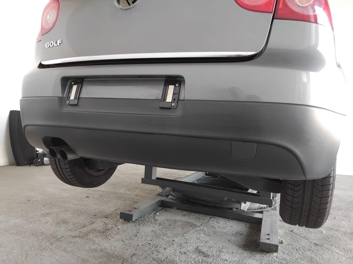 VW Golf 5 1K original Stossfänger hinten LA7T unitedgrey 5türig Fließheck BJ2006