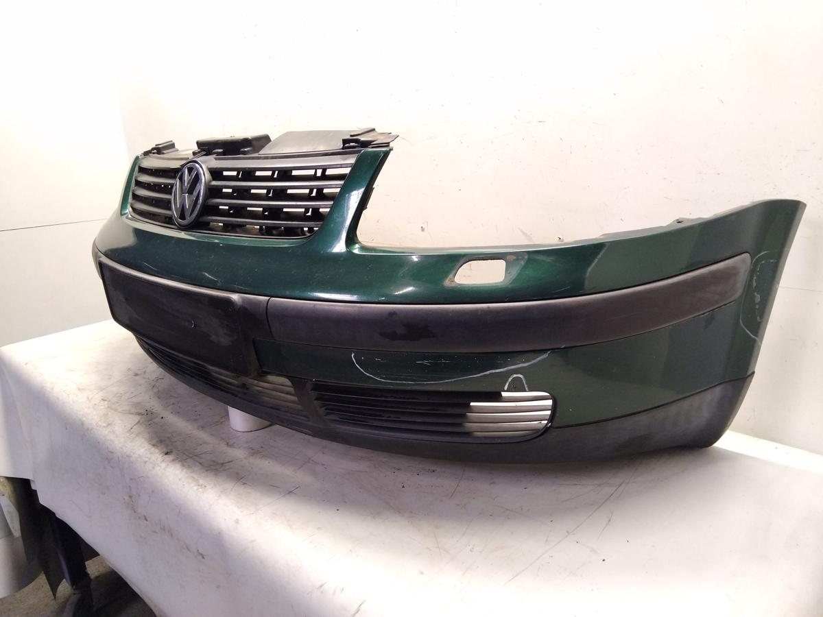 VW Passat 3B orig Sto&szlig;f&auml;nger Sto&szlig;stange vorn LC6M Bright Green Metallic BJ1999