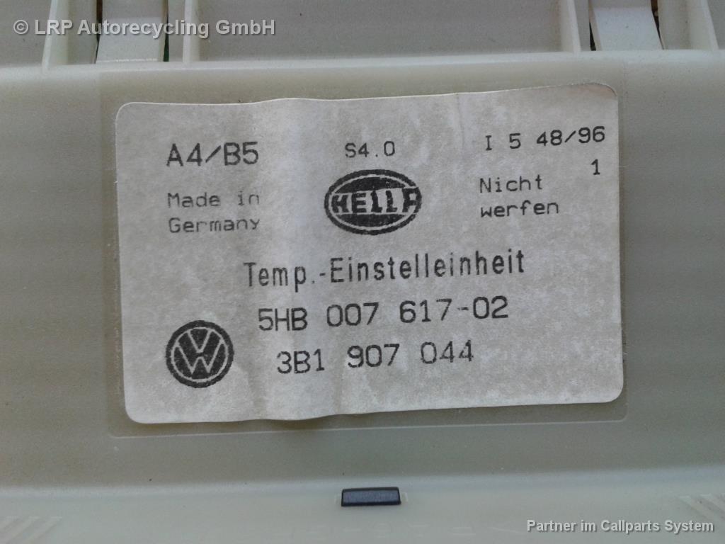 VW Passat 3B Heizungsregulierung Klimabedienteil 3B1907044 5HB00761702 HELLA