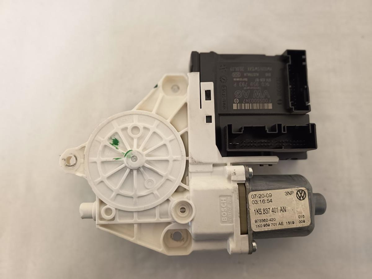 VW Golf VI Variant orig Motor Fensterheber vorn links 1K5837401AN Bj 2009
