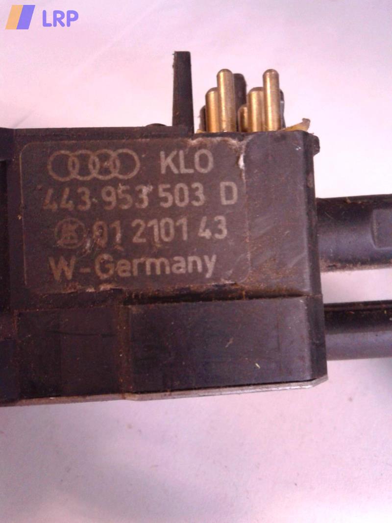 Audi 80 B3 original Wischerschalter 445953503D 01210143 LK BJ1990