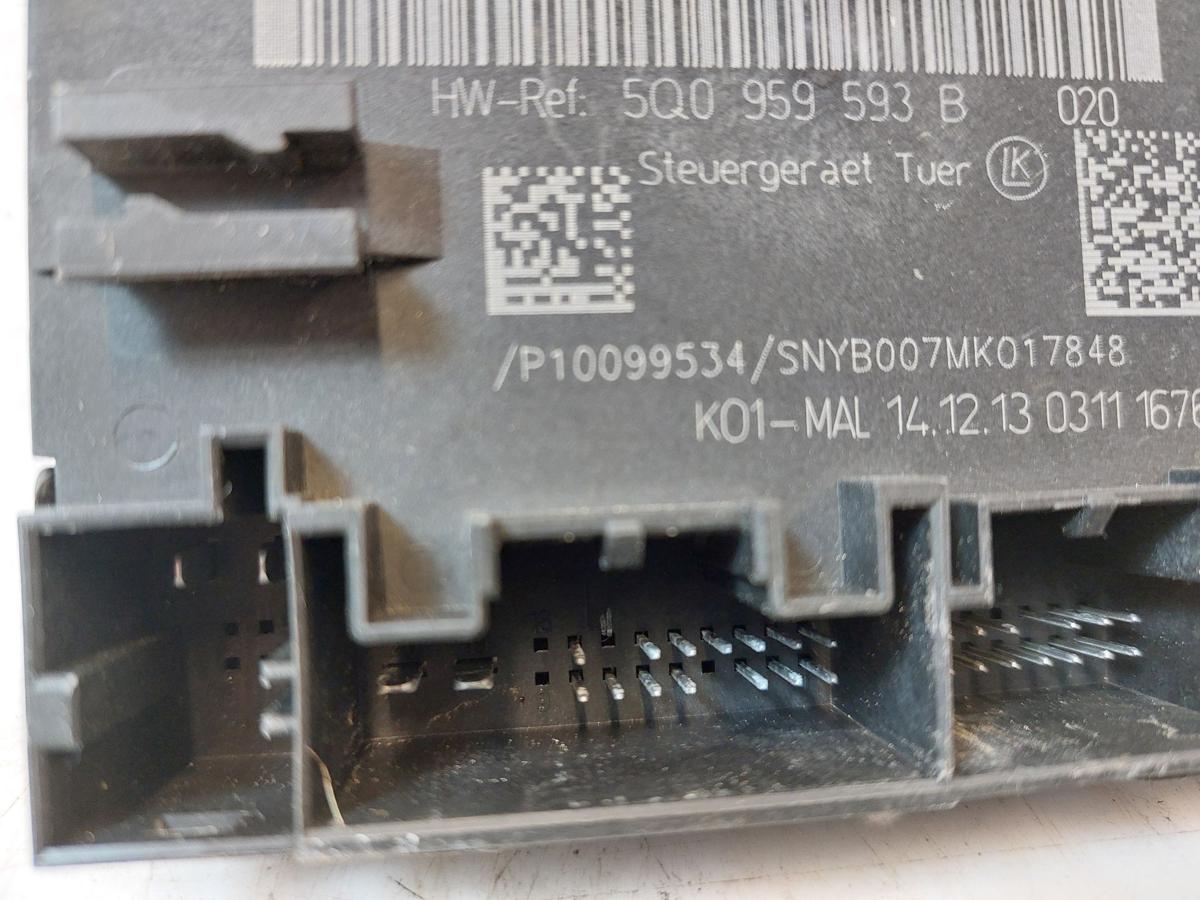 VW Golf 7 VII 5G AU Türsteuergerät Tür vorn links Türsteuerteil Fahrertür OEM