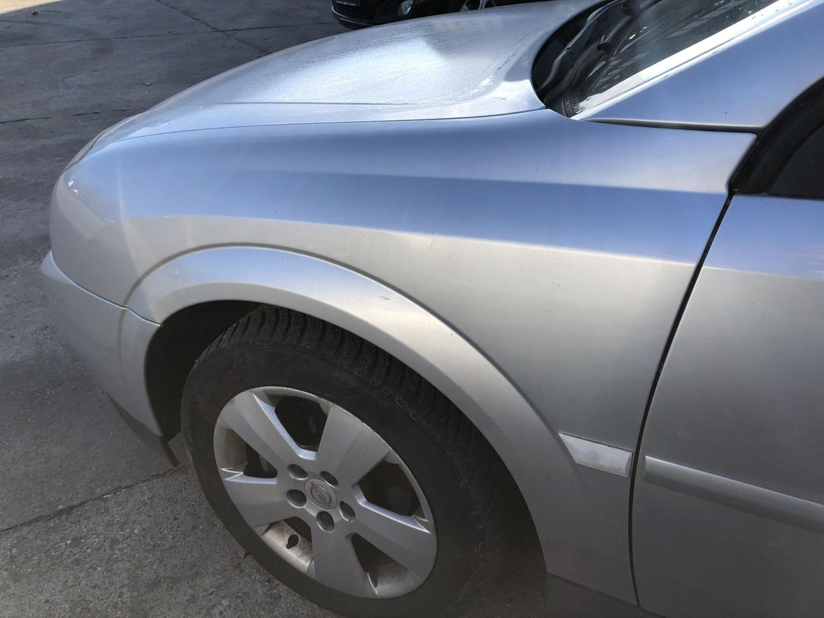 Opel Vectra C Caravan bis05 Kotfl&uuml;gel vorn links Fahrerseite 2AU Starsilber III