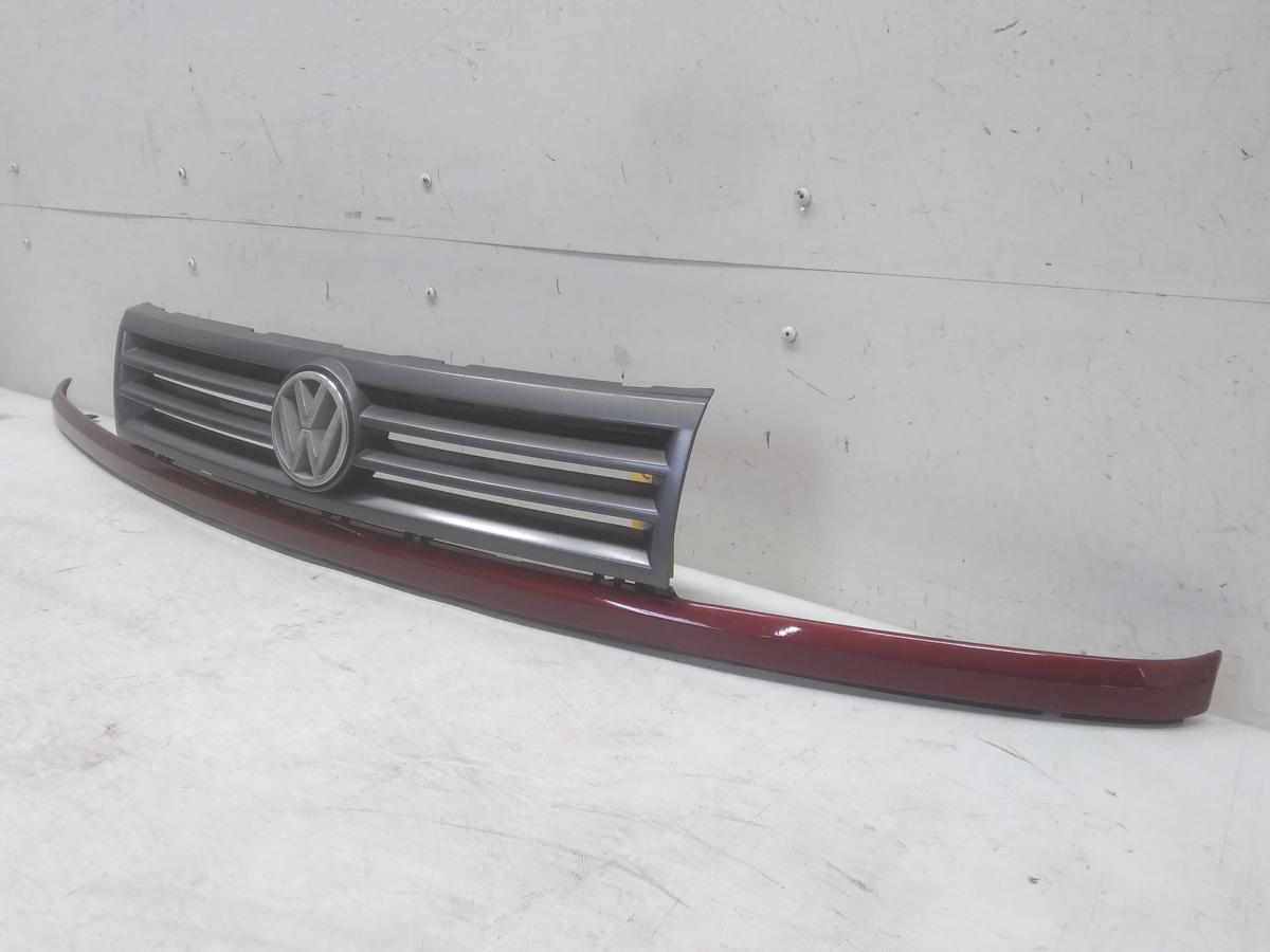 VW Vento Kühlergrill 1H5853653 mit Grillleiste LC3T Indianrot Metallic BJ1992