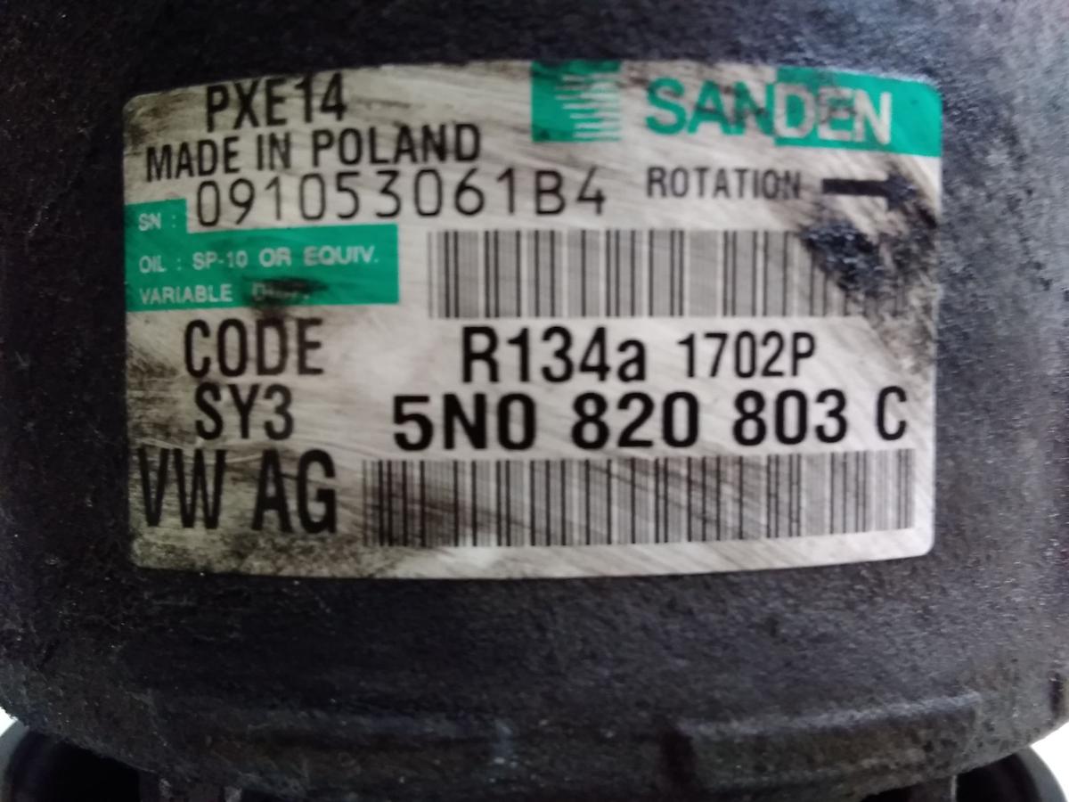 Skoda Fabia 2 5J original Klimakompressor 1.2TSI 63kw 5N0820803C BJ2011
