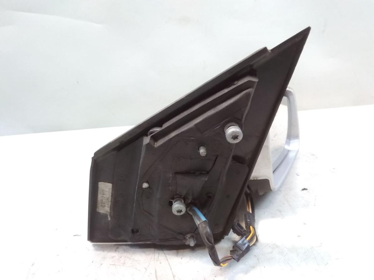 VW Polo 9N3 orig Au&szlig;enspiegel rechts elektrisch&beheizt 7pol BJ2007 LA7W reflexsilber