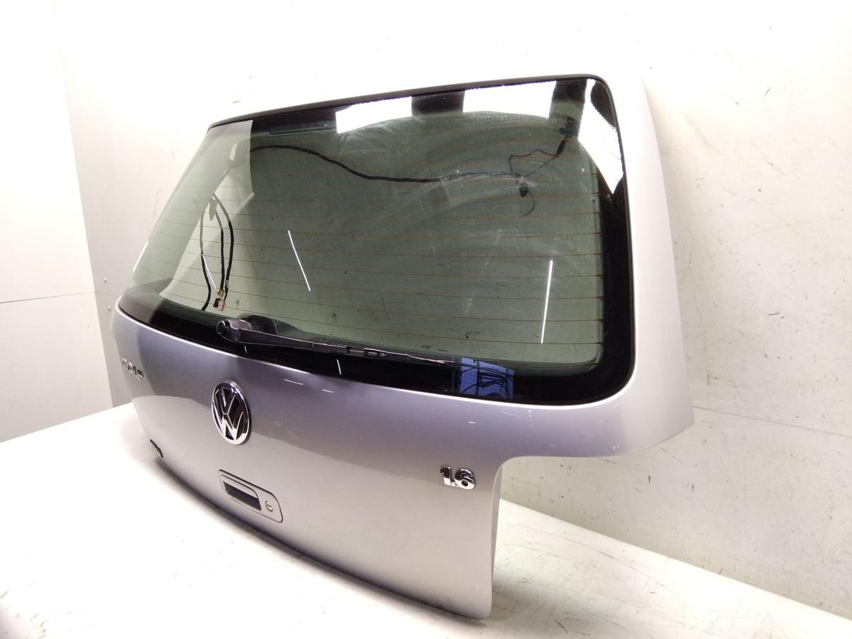 VW Golf 4 1J Flie&szlig;heck Heckklappe satinsilber LB7Z mit Heckscheibe BJ1997