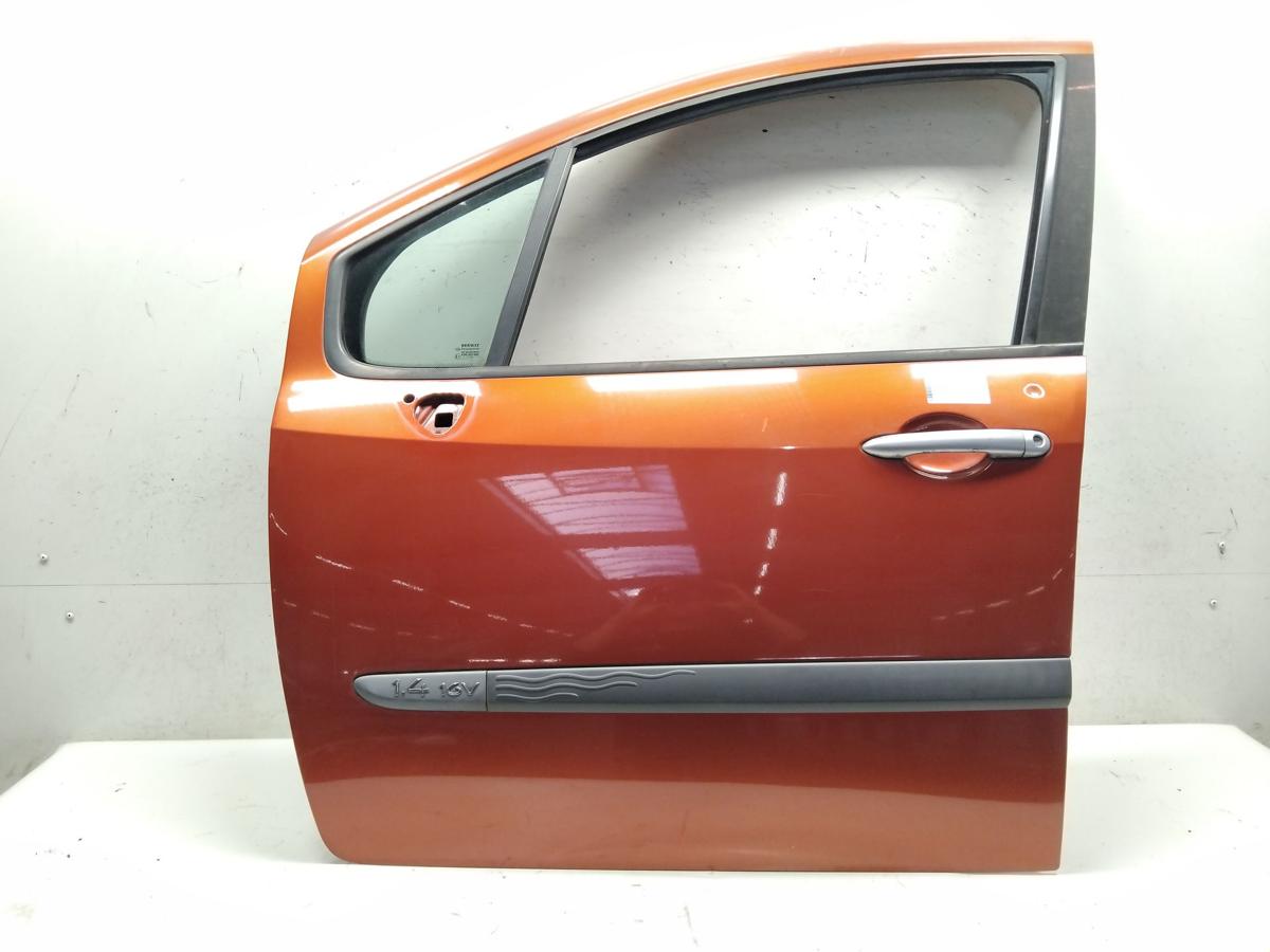 Renault Modus T&uuml;r vorn links Fahrert&uuml;r feuerrotmetallic TE876 Bj.2005