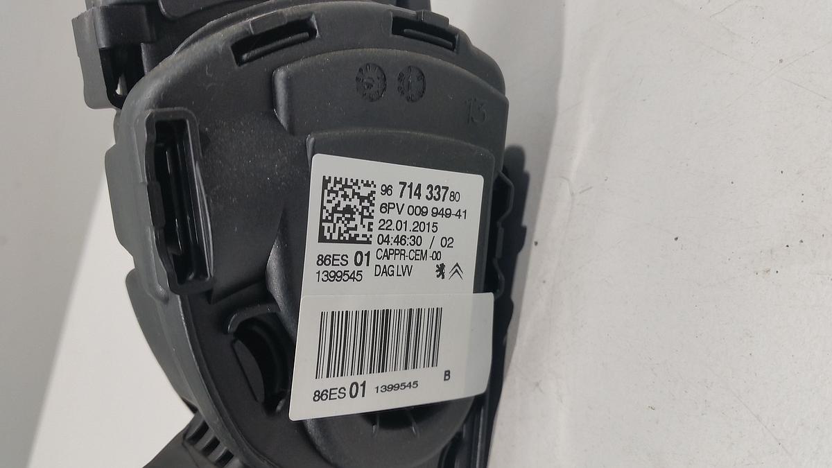 Peugeot 208 Bj. 2015 orig. elekt. Gaspedal Sensor