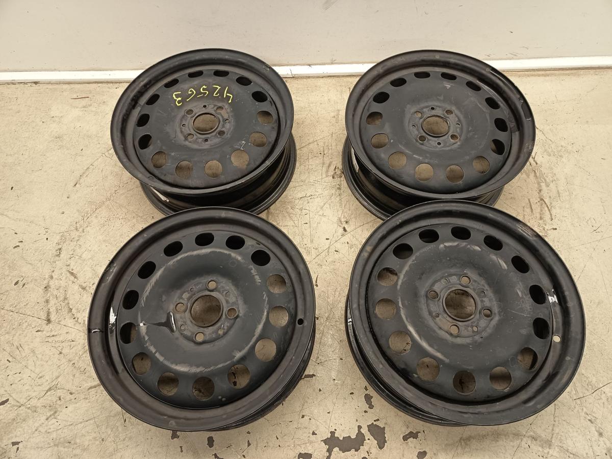 Mini Cooper original Stahlfelgen Stahlfelgensatz 5,5x15 ET45 Baujahr 2002