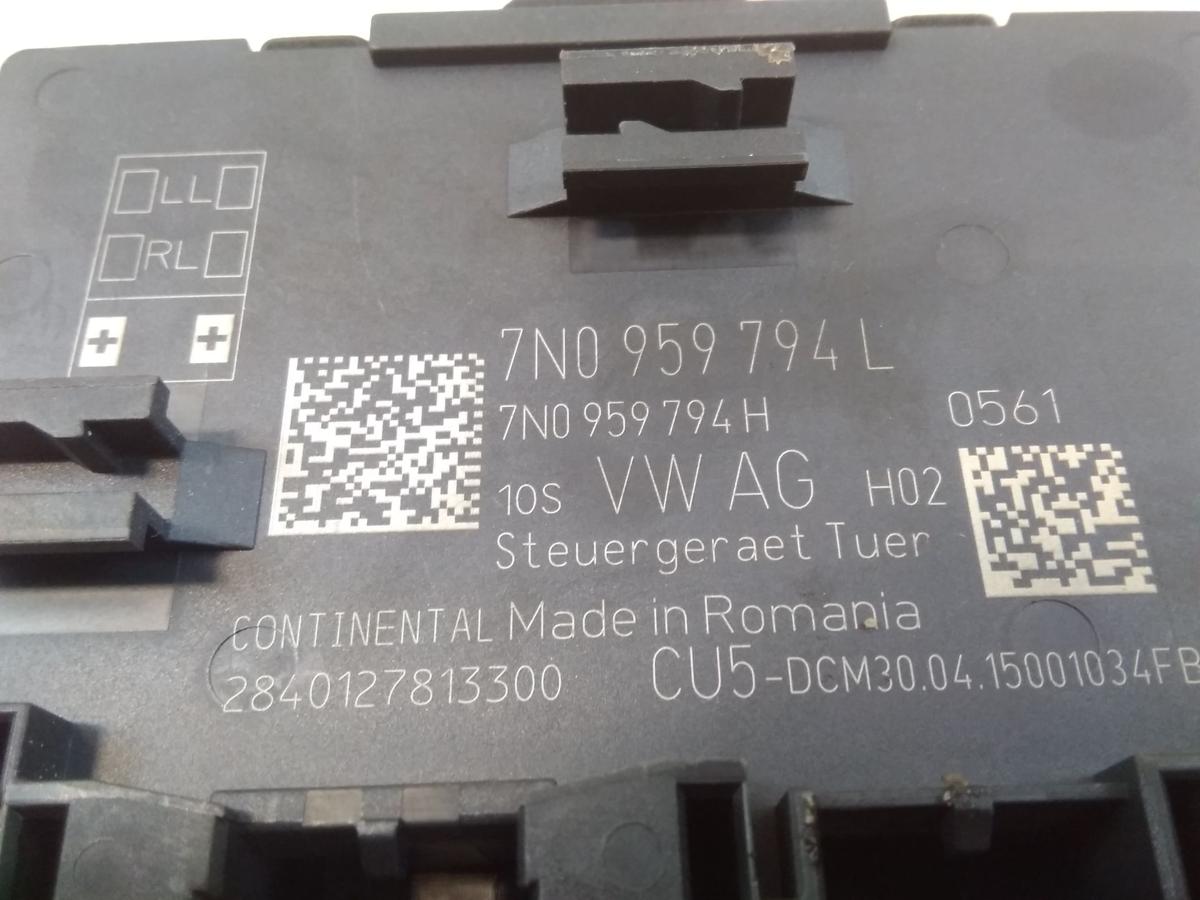 Seat Alhambra 7N original T&uuml;rsteuerger&auml;t hinten 7N0959794L 7N0959794H Bj.2015