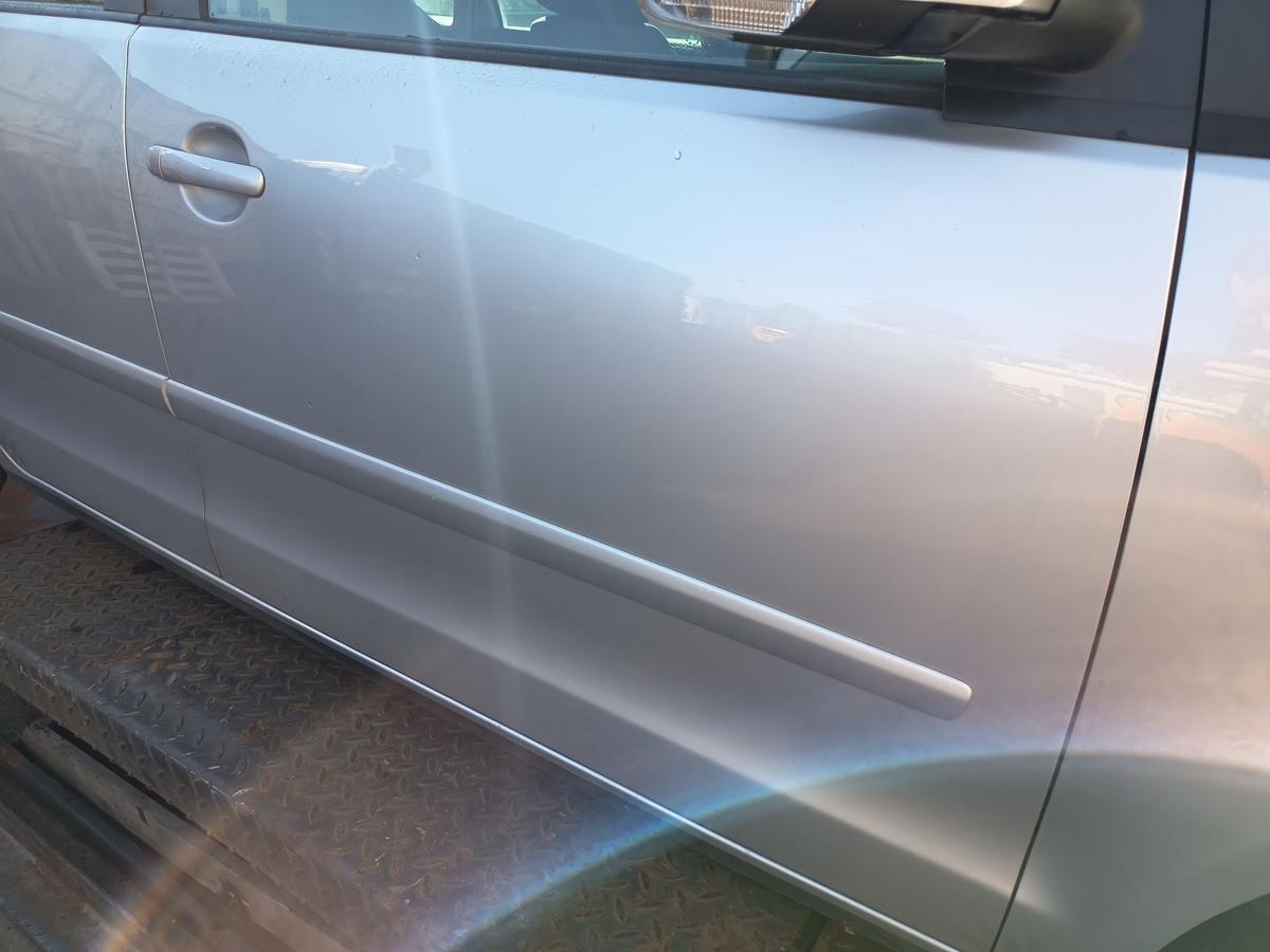 VW Polo 9N3 original T&uuml;r Roht&uuml;r vorne rechts LA7W Reflexsilber Bj 08