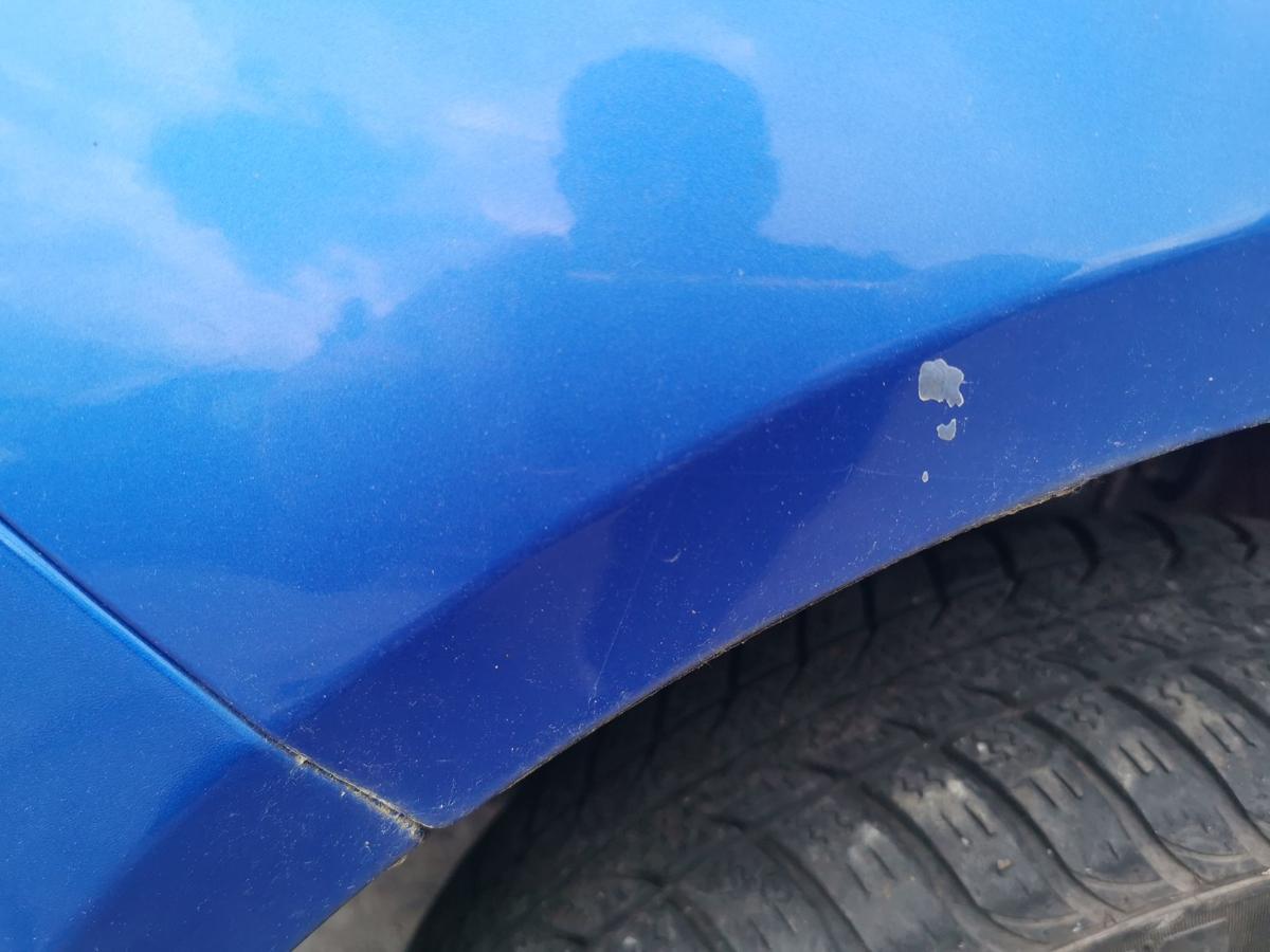 Daihatsu Cuore 251 Kotflkügel Fender Seitenwand vorn links B51 Blue Perl Met