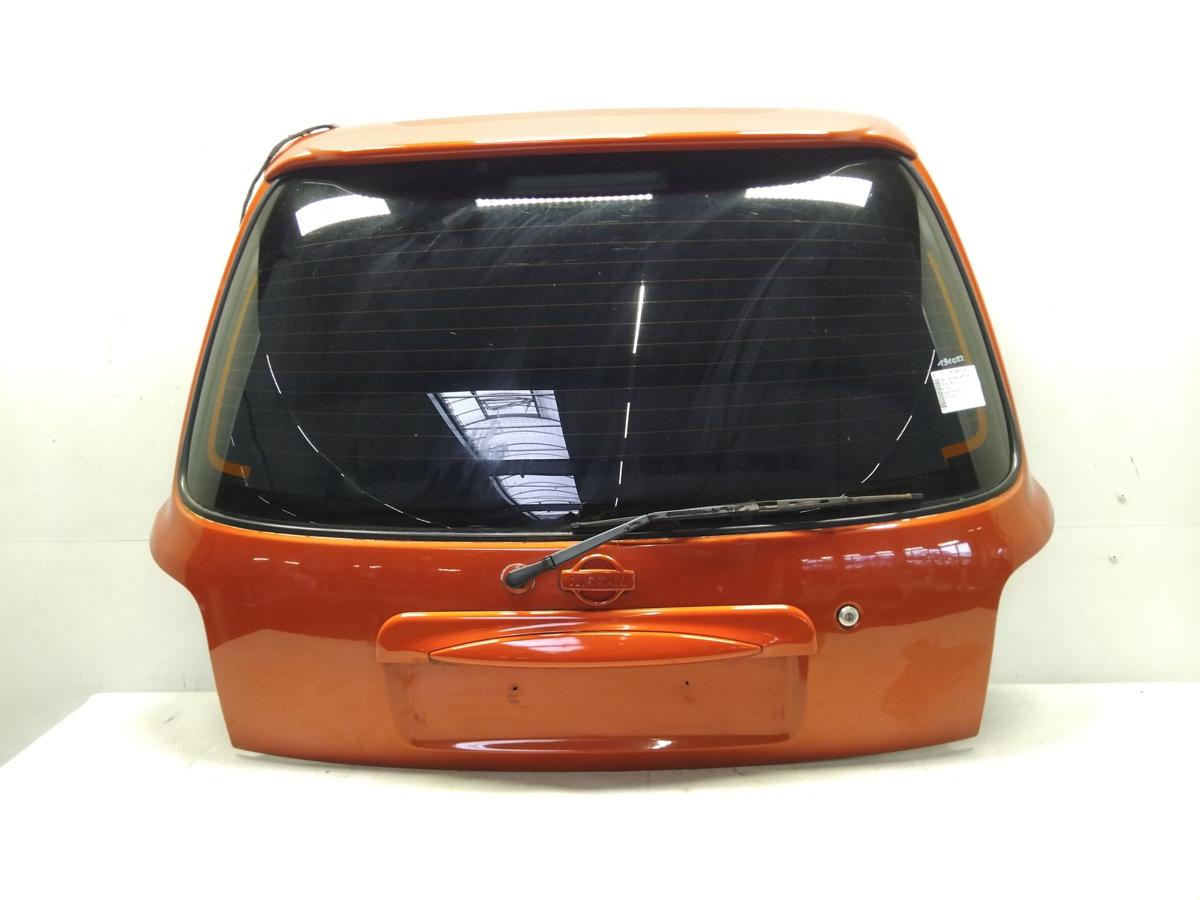 Nissan Micra K11 Heckklappe mit Heckscheibe 2. Faceliftmodell BJ2001 mit Spoiler