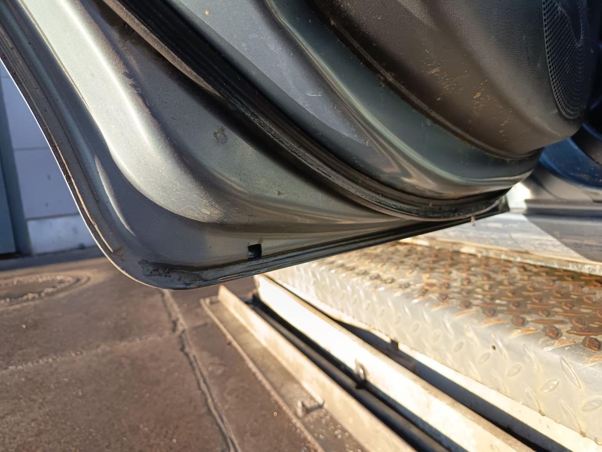 Nissan Micra K13 orig T&uuml;r hinten links 5trg Fahrerseite FAA Green bis Bj 2013